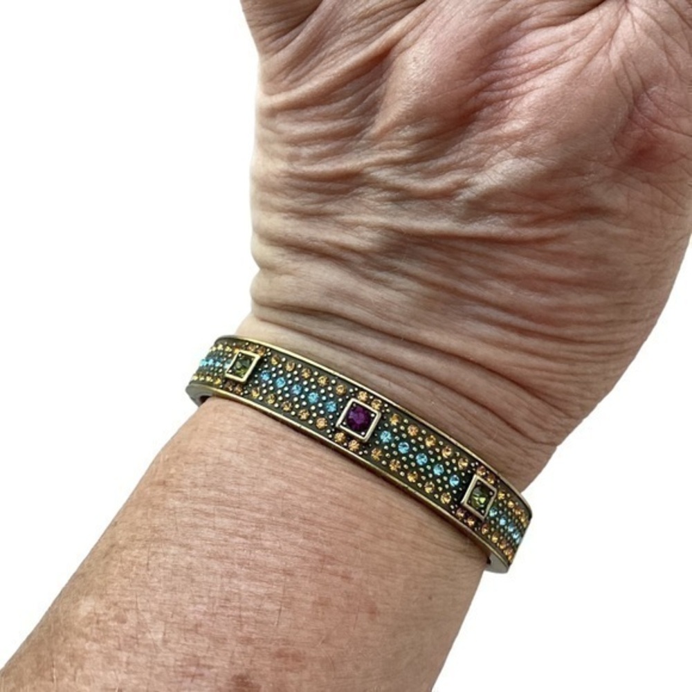 NWOT Heidi Daus Swarovski crystal bracelet